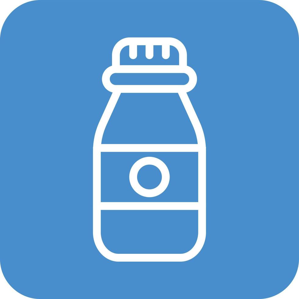 Vial bottle Vector Icon Design Illustration