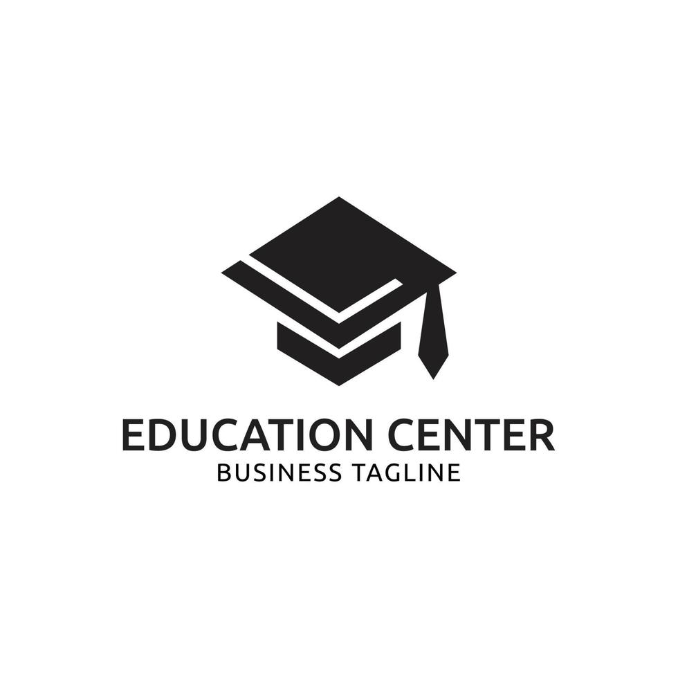 educación cabeza logo vector