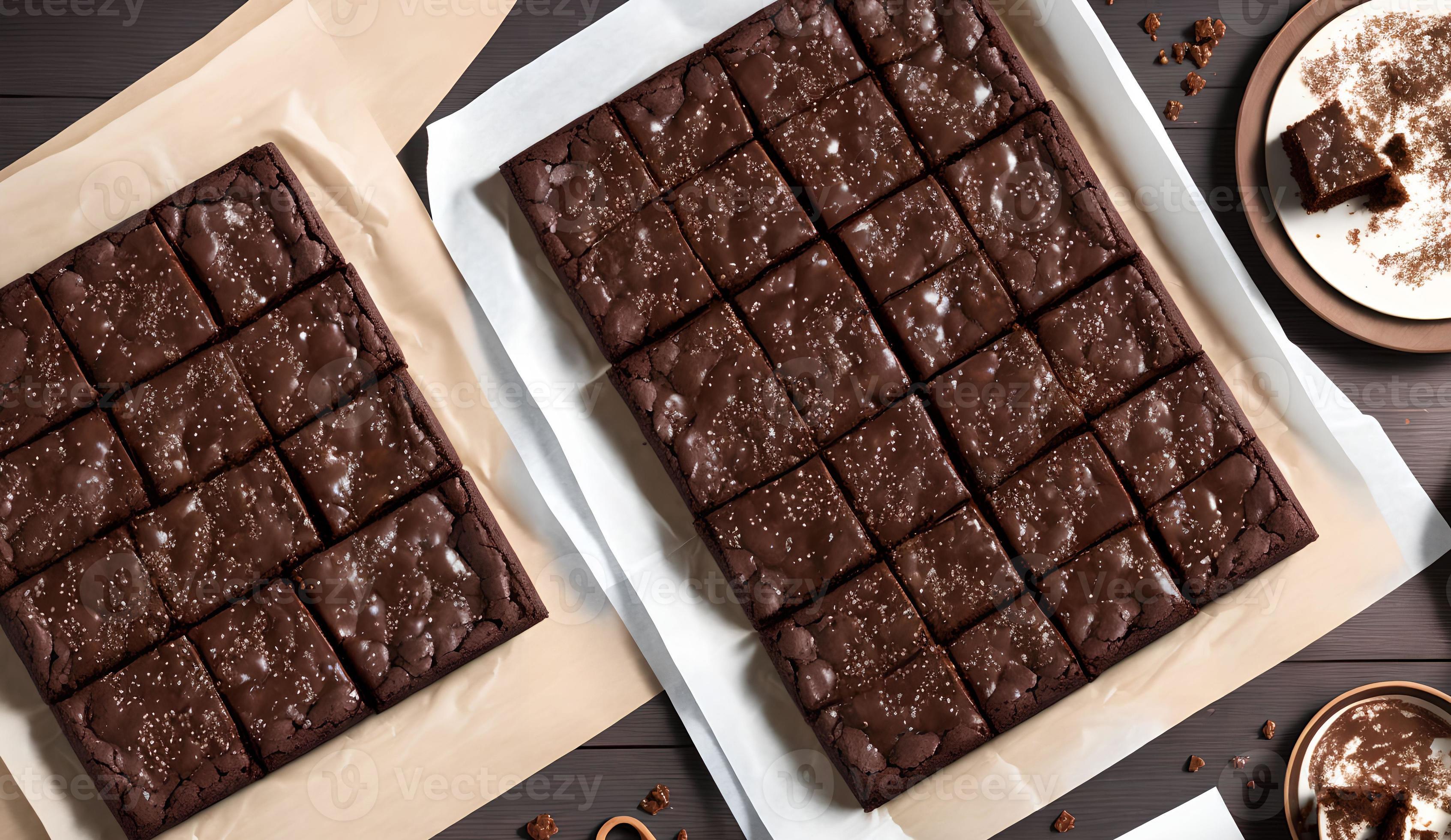 Sticky Toffee brownies, generative art by A.I. 21921118 Stock Photo at Vecteezy