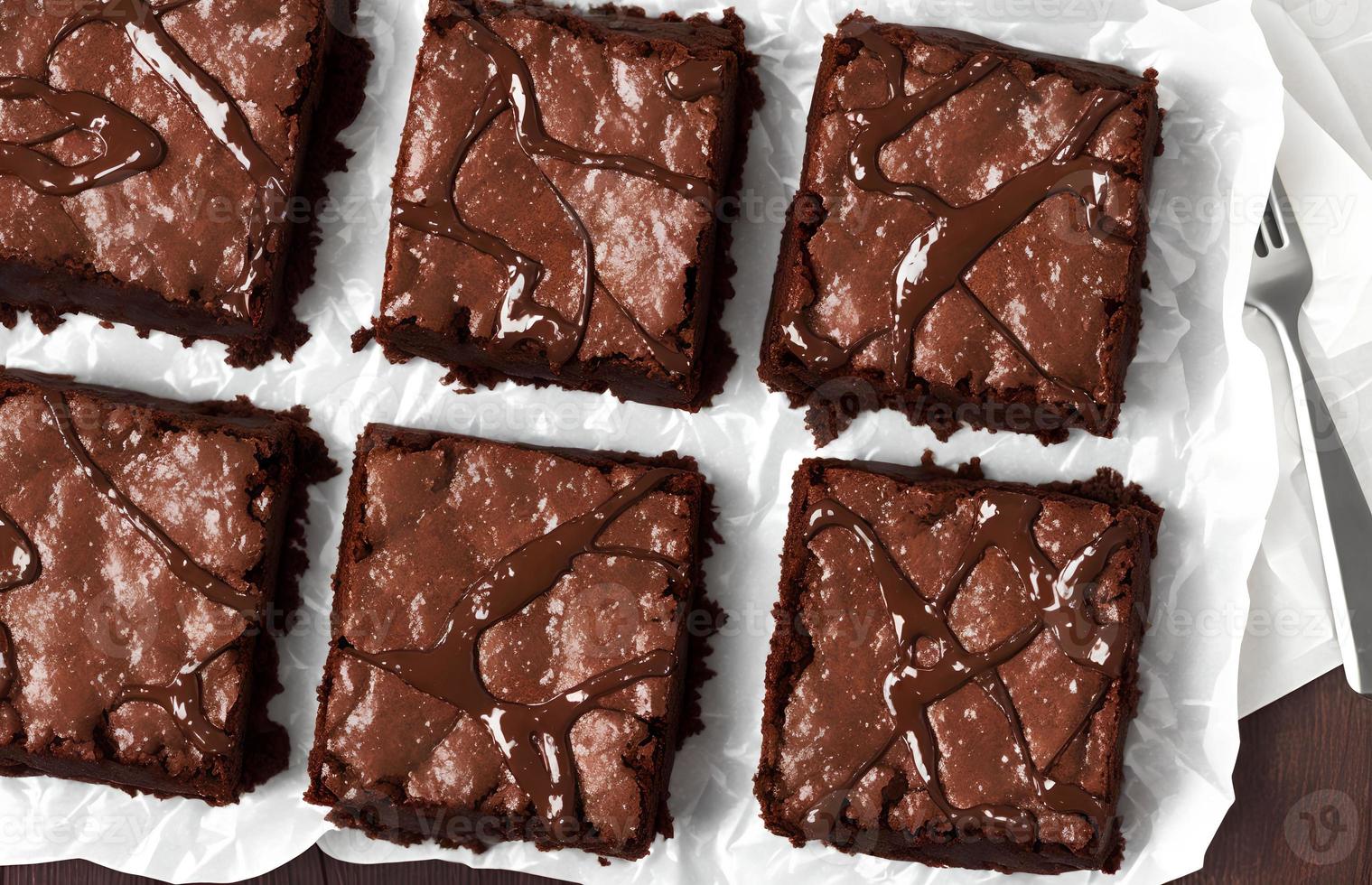 Sticky Toffee brownies, generative art by A.I. 21921123 Stock Photo at Vecteezy