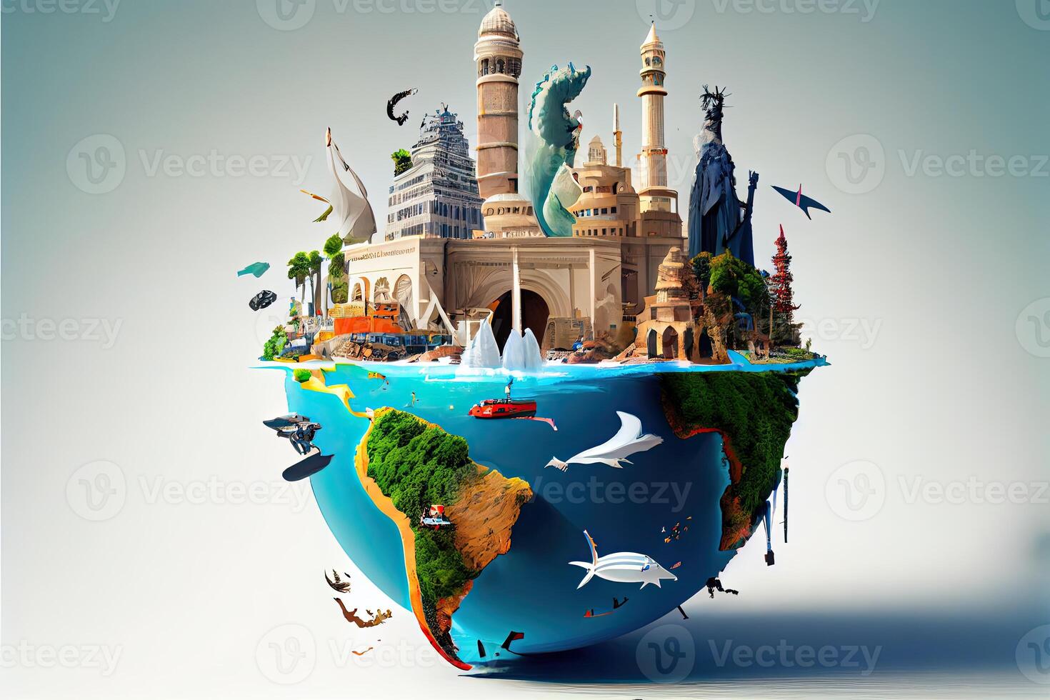 world tourism day 27 september AI Generated 21921603 Stock Photo at ...