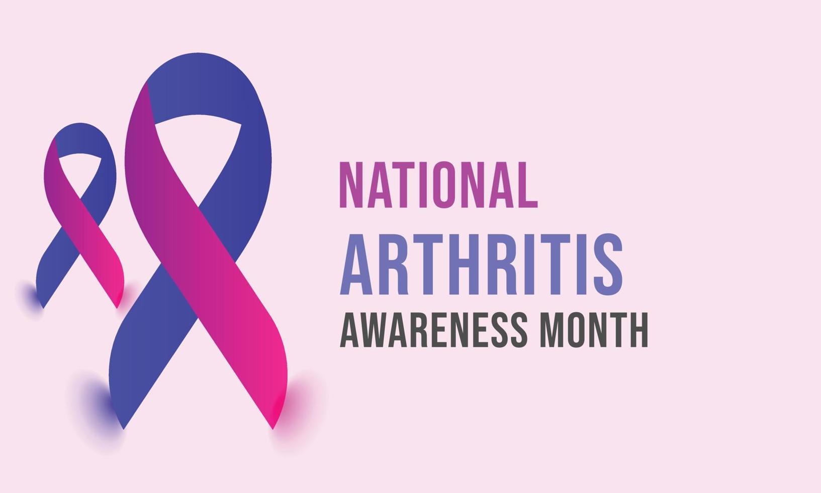 National Arthritis Awareness Month May. vector Template  background, banner, card, poster