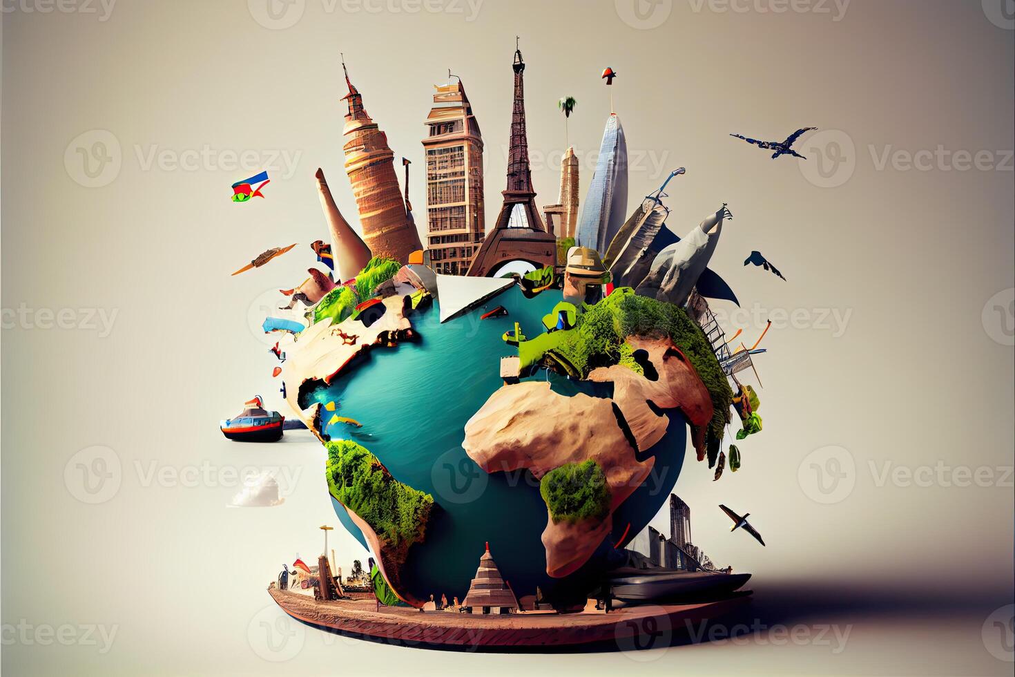 world tourism day 27 september AI Generated 21921966 Stock Photo at ...