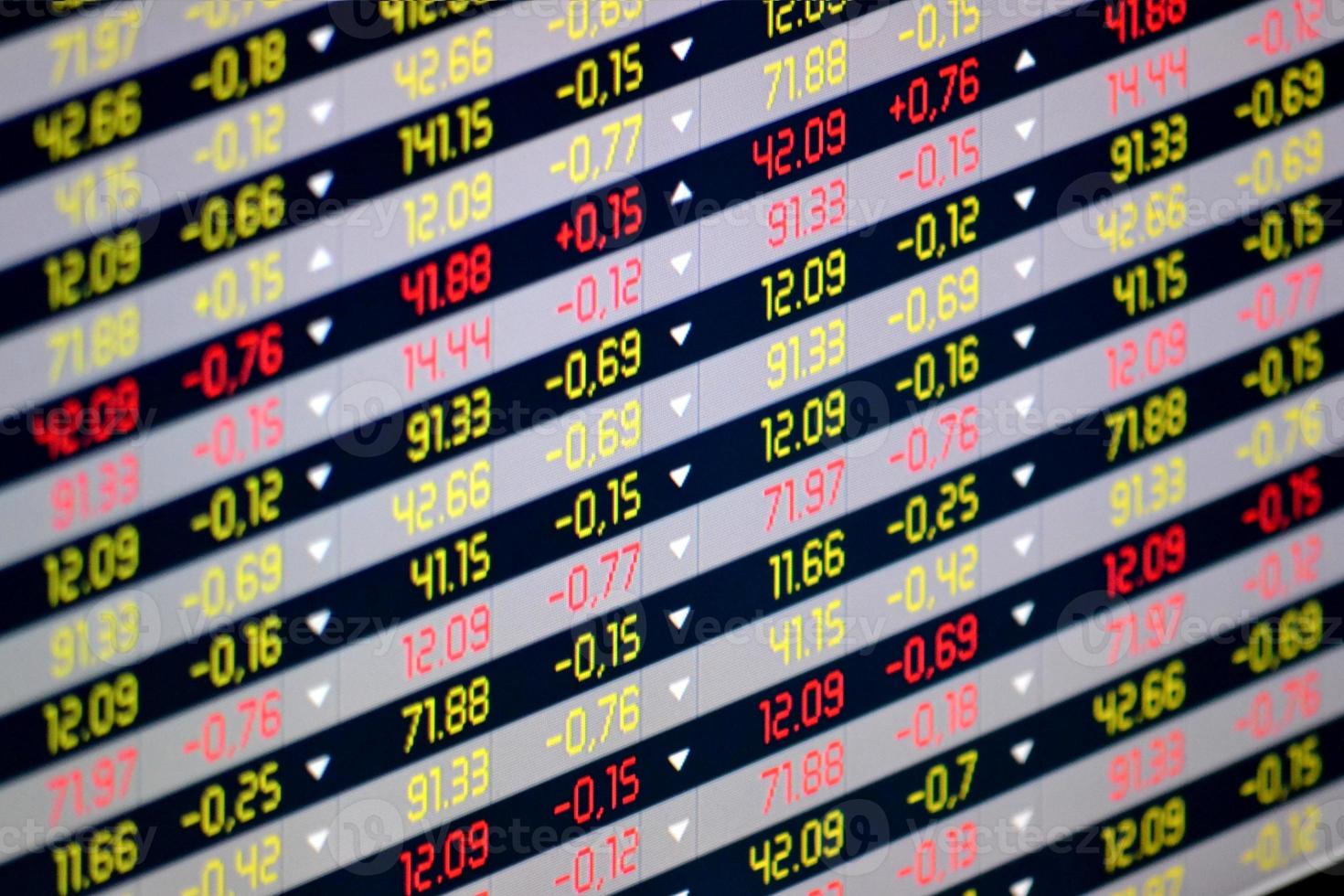 Stock Exchange Financial Data Chart photo