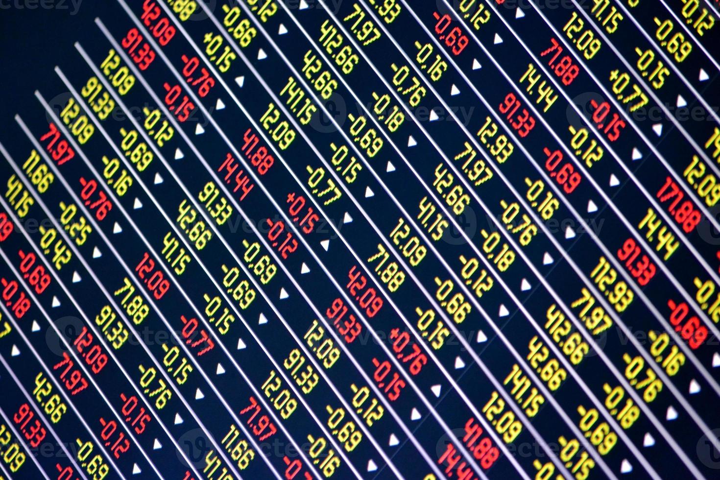 Stock Exchange Financial Data Chart photo