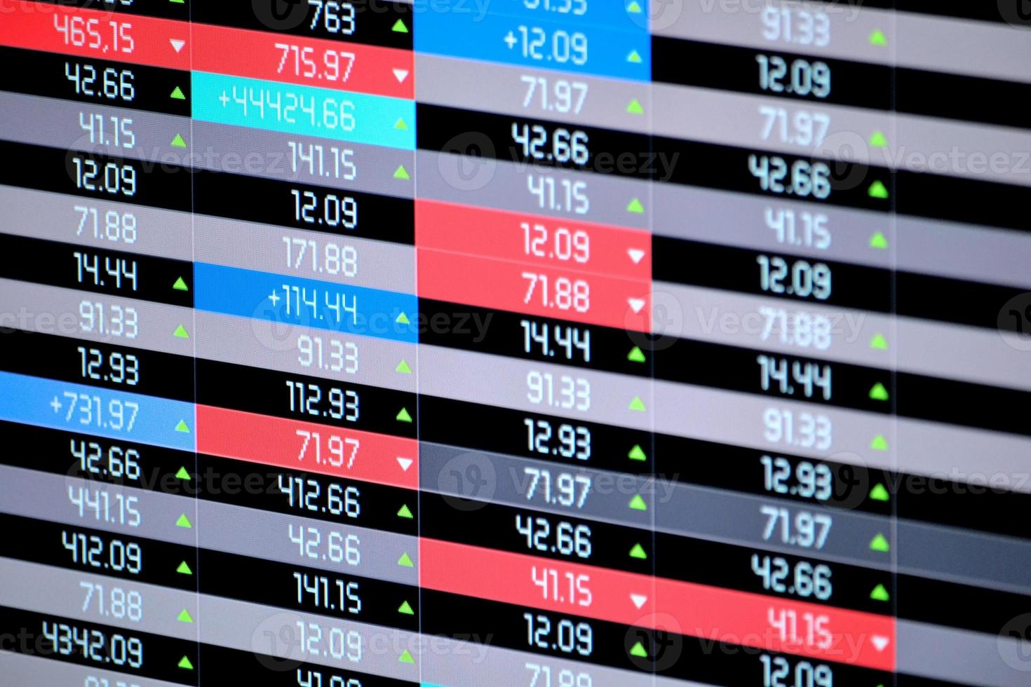 Stock Exchange Financial Data Chart photo