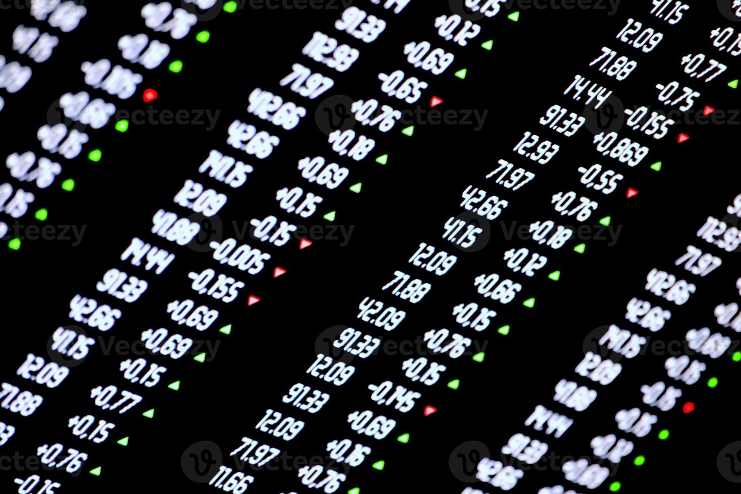 Stock Exchange Financial Data Chart photo