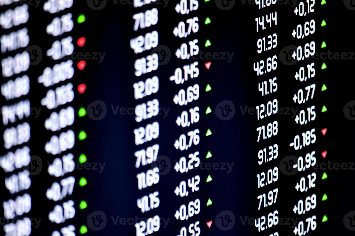 Stock Exchange Financial Data Chart photo