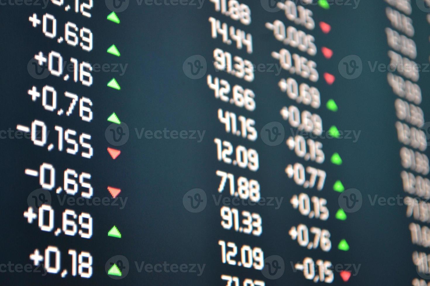 Stock Exchange Financial Data Chart photo