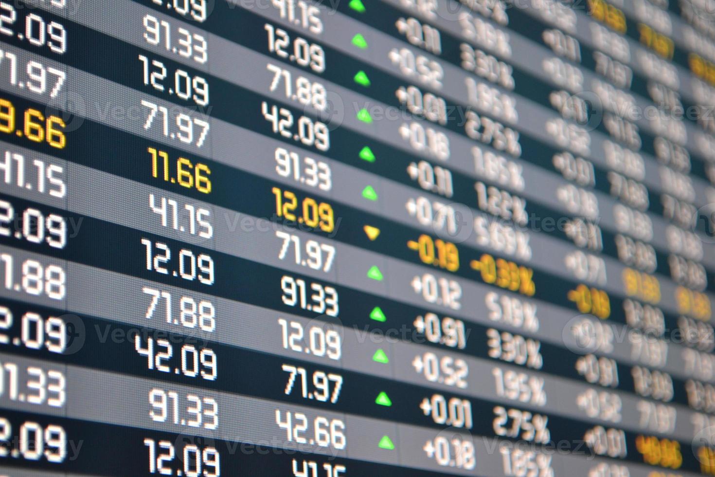 Financial Data Chart - Rise, Growth Concept photo