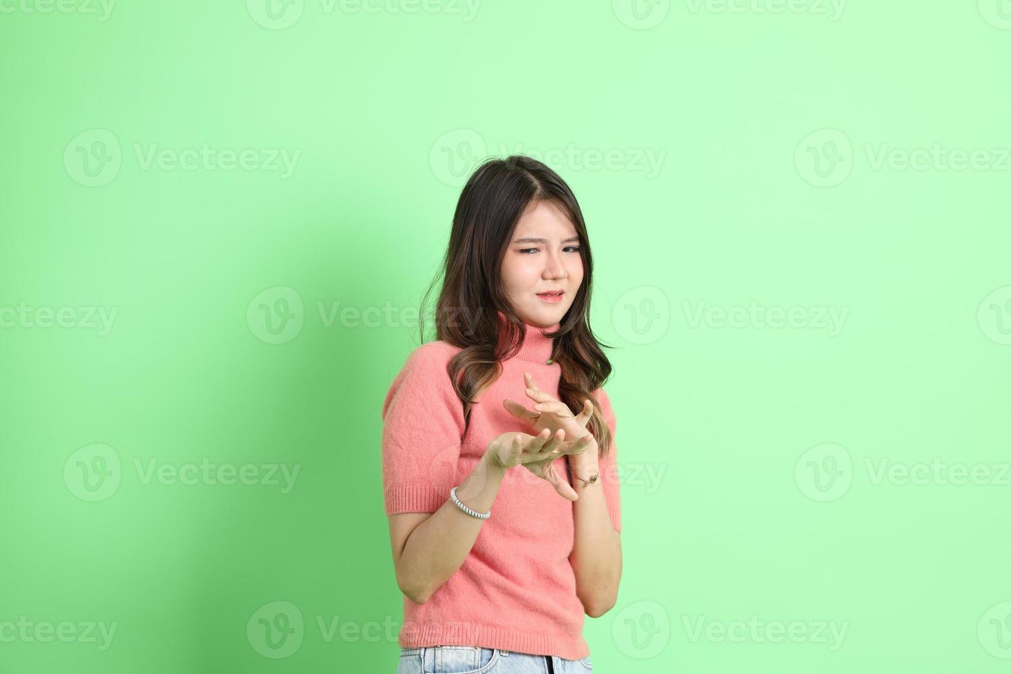 Cute Asian Woman photo