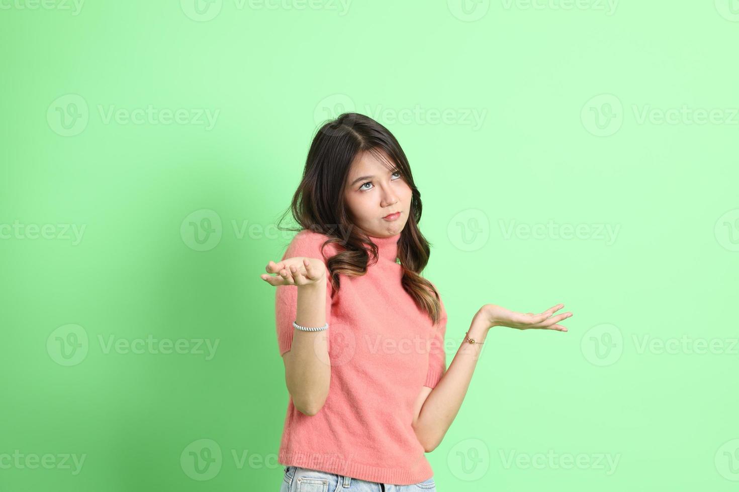 Cute Asian Woman photo