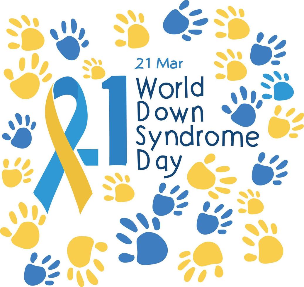 World Down Syndrome Day vector