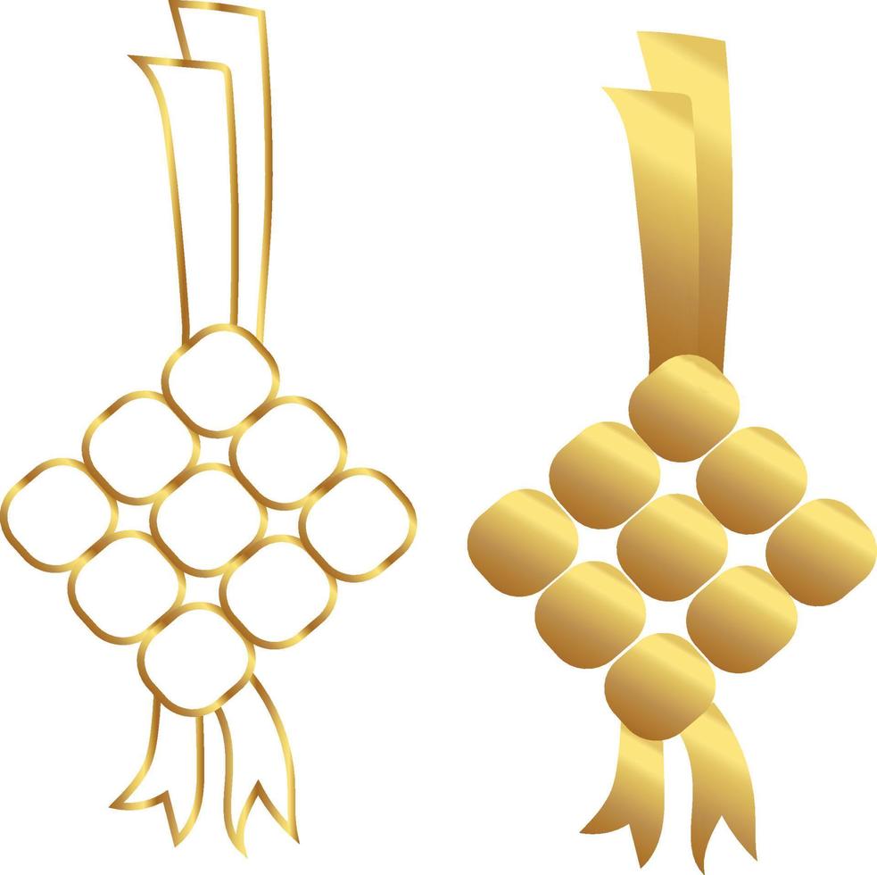 gold golden Rhombus vector