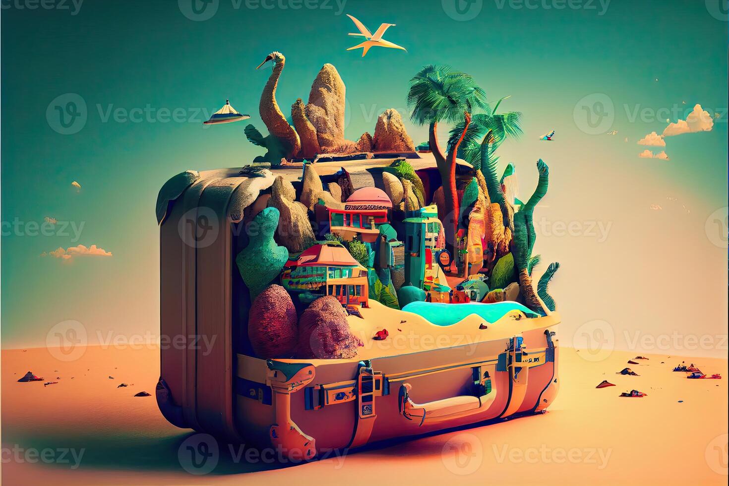 world tourism day 27 september AI Generated 21923400 Stock Photo at ...