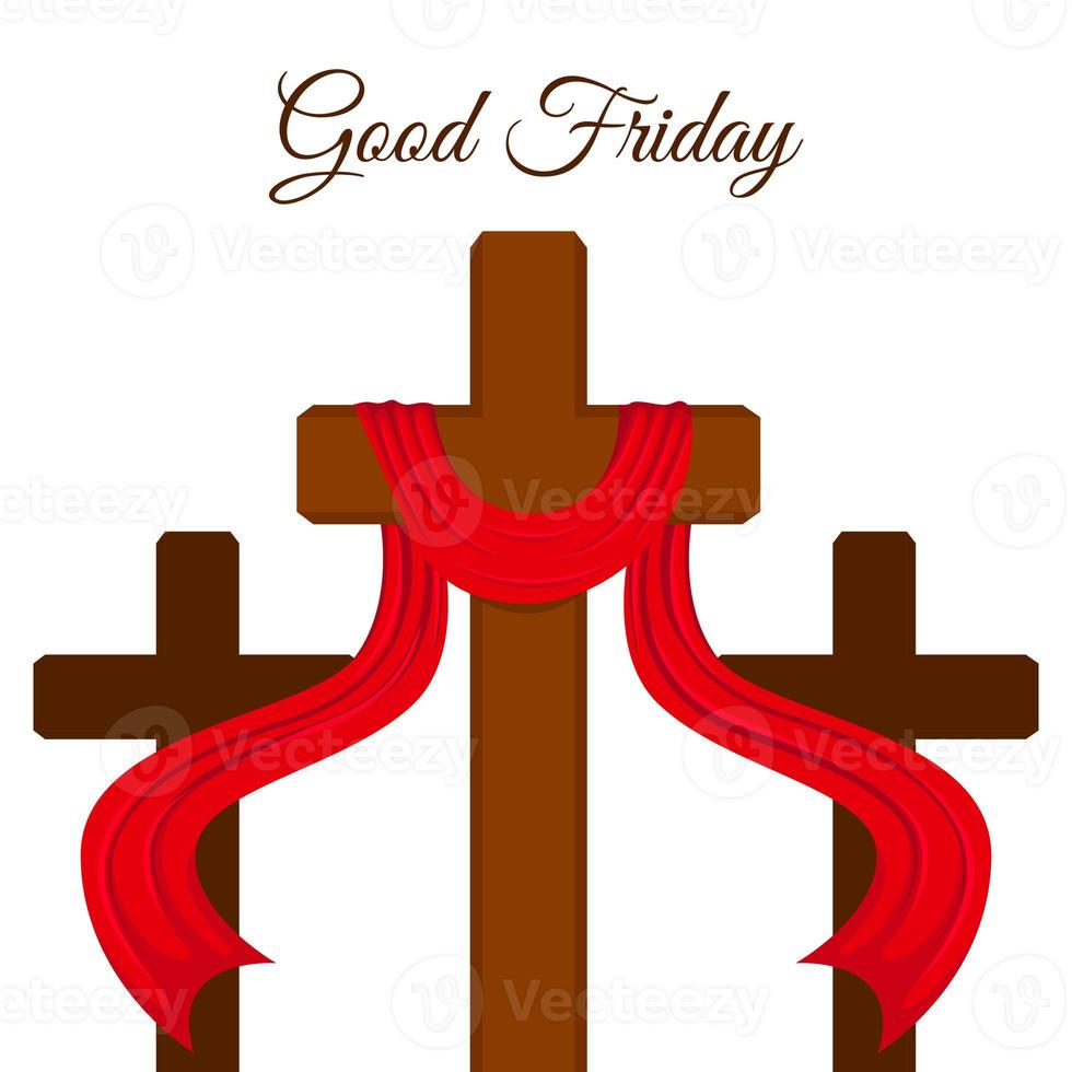 Good Friday christian jesus silhouette background sunset photo