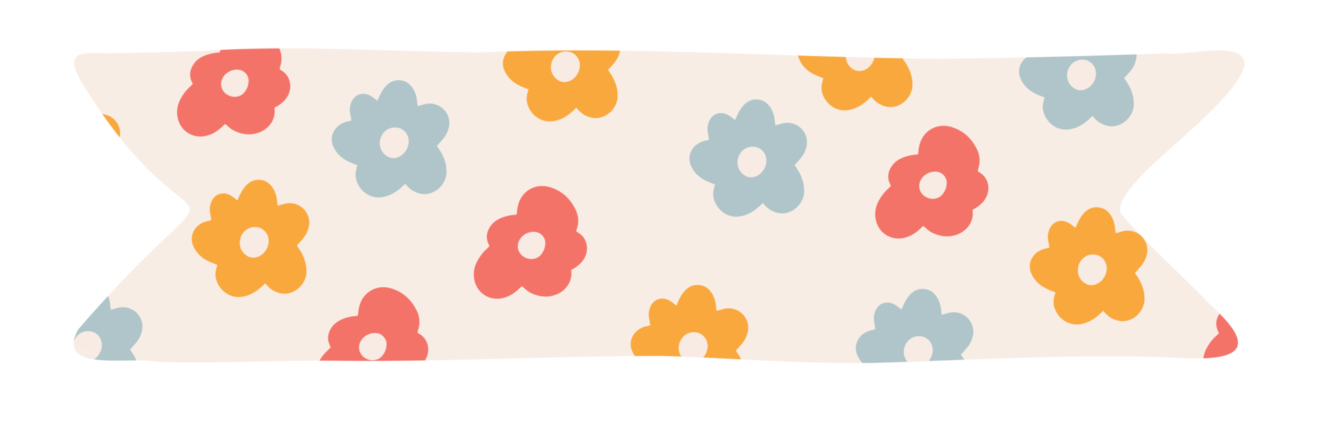 Printable Washi Tape PNG Picture, Aesthetic Washi Tape In Green