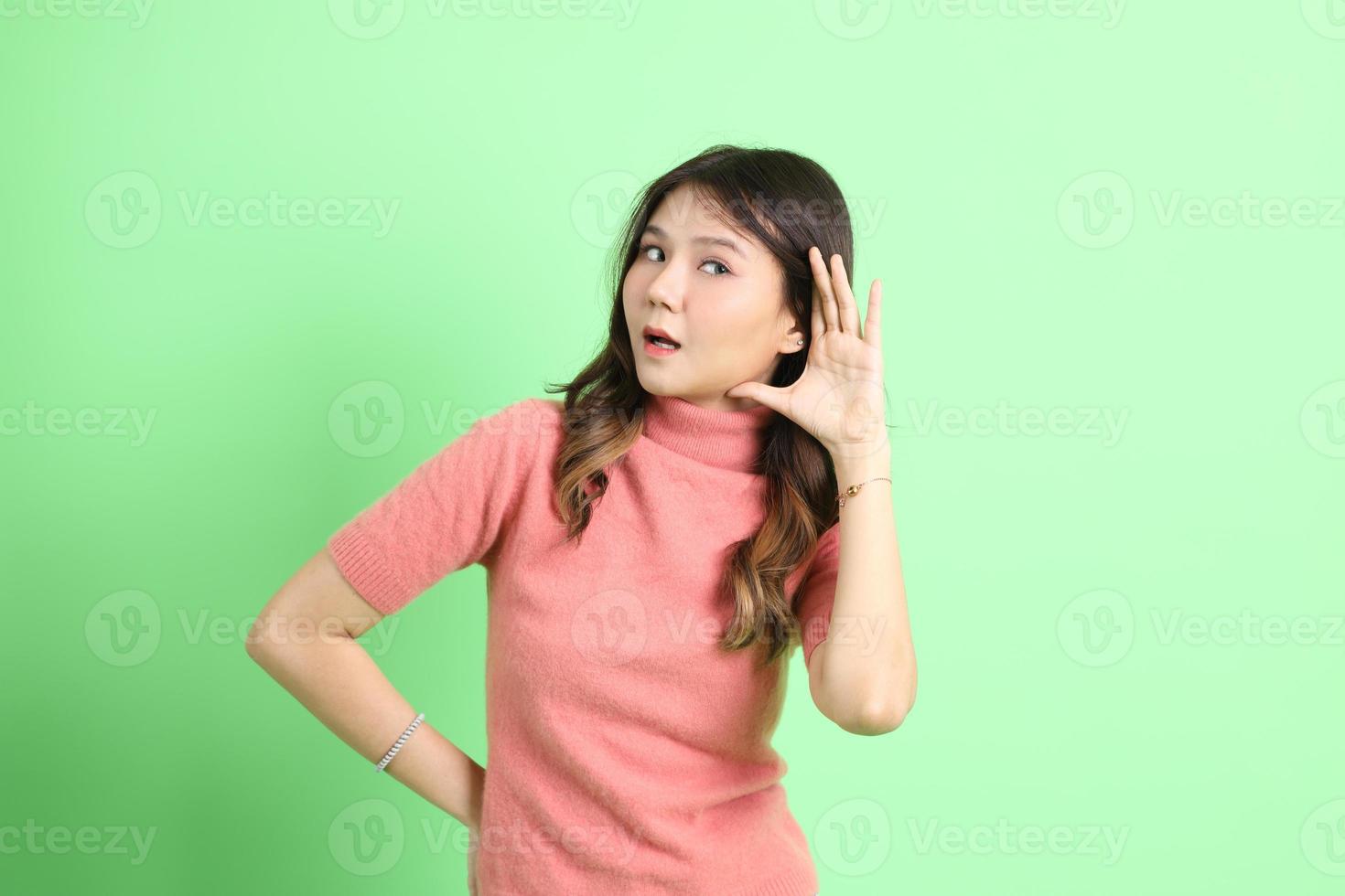 Cute Asian Woman photo