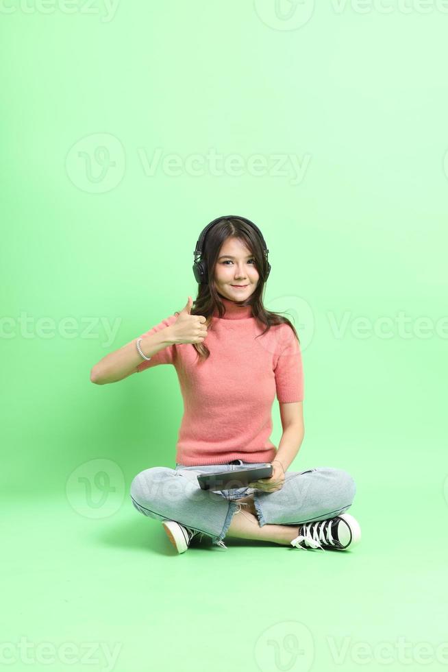 Cute Asian Woman photo