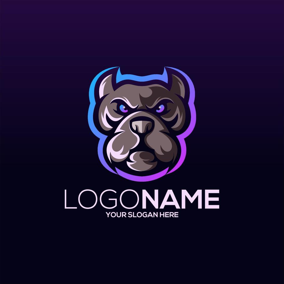 Dog Logo Design vector