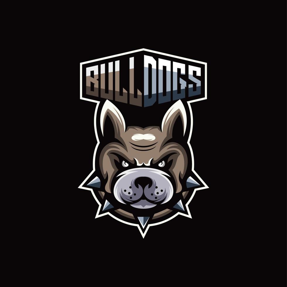 BullDog Logo Design vector