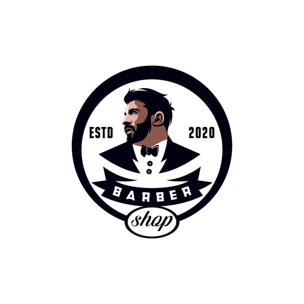 Barber Logo Design vector