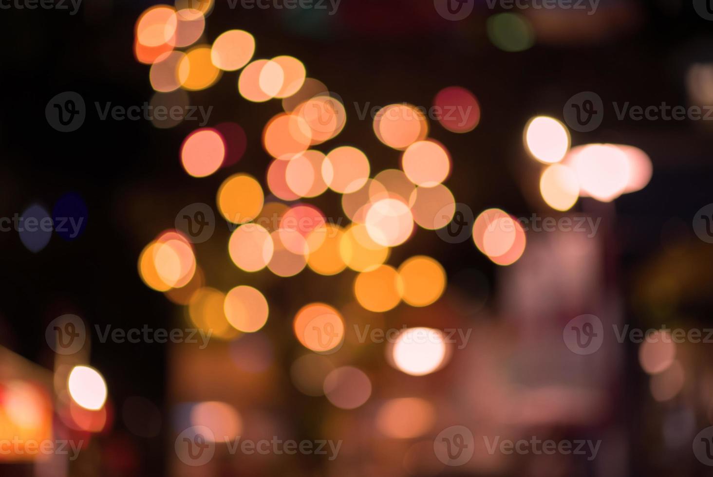 Abstract circular bokeh background photo