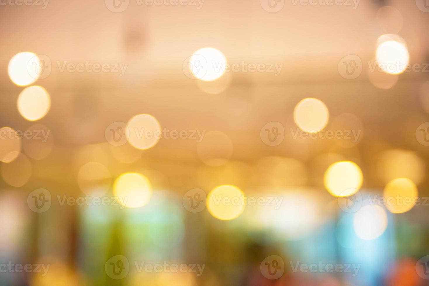 Abstract circular bokeh background photo