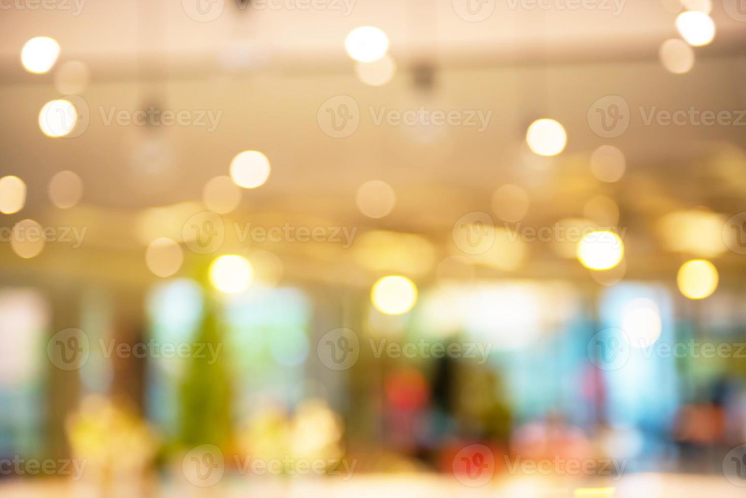 Abstract circular bokeh background photo