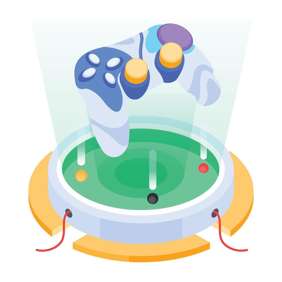 Trendy VR Controller vector