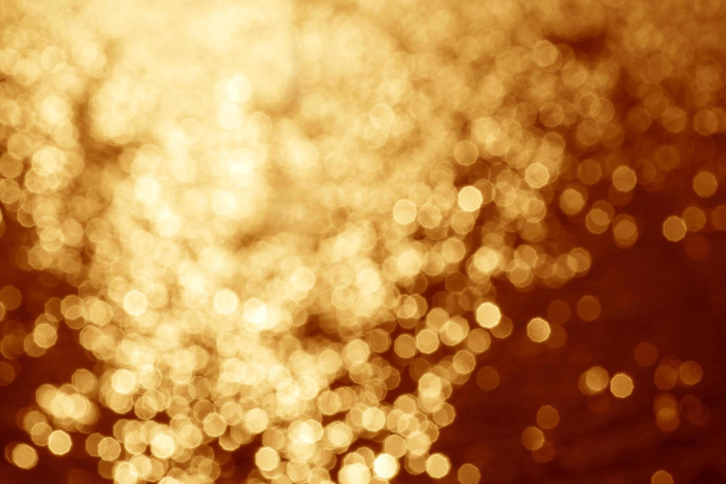 fondo abstracto dorado bokeh foto