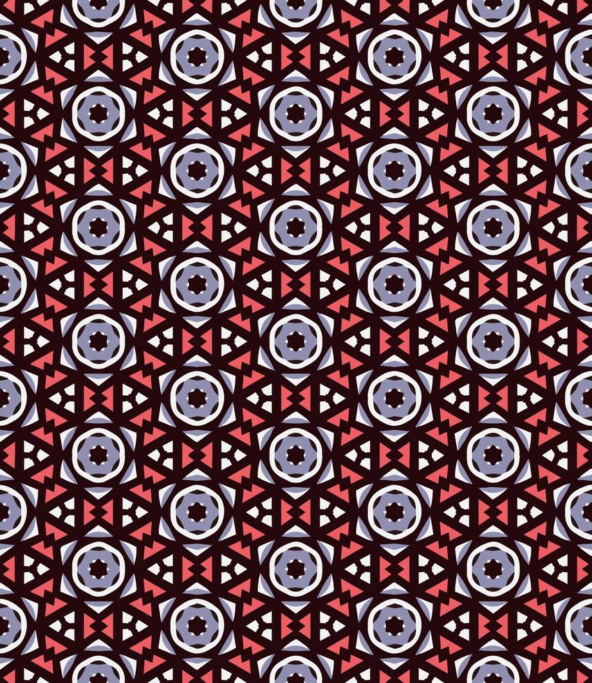 Multi color seamless abstract pattern. Background and backdrop. Multi Colored. Colorful ornamental design. vector