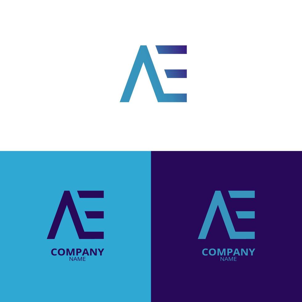 A simple and elegant Letter A logo, with beautiful light blue and bluish purple gradient colors. suitable for strengthening your business identity vector