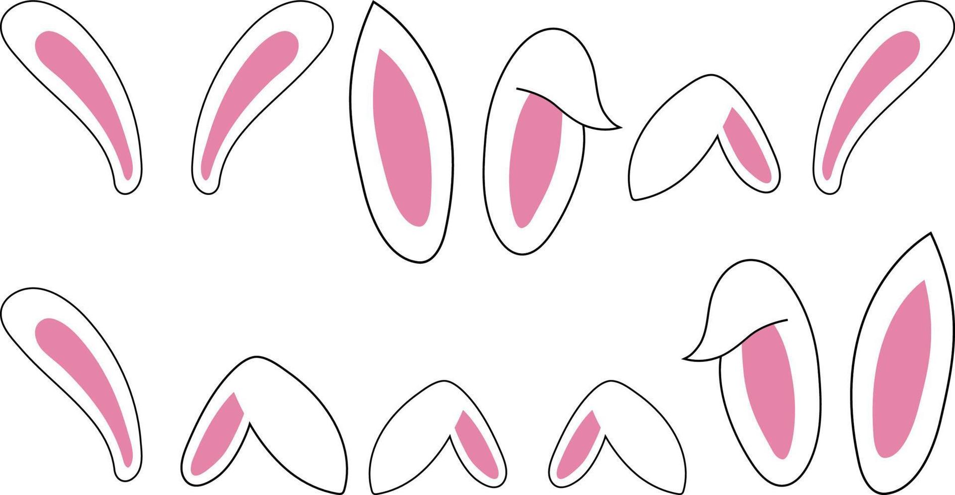 Easter ears vector