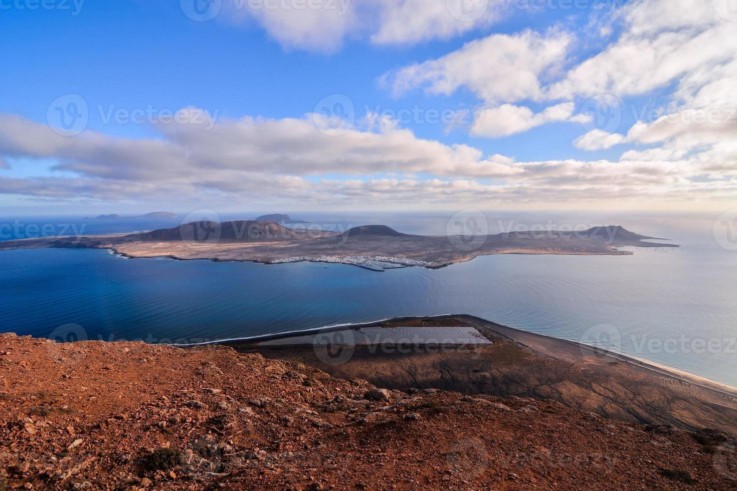 Scenic coastal view photo