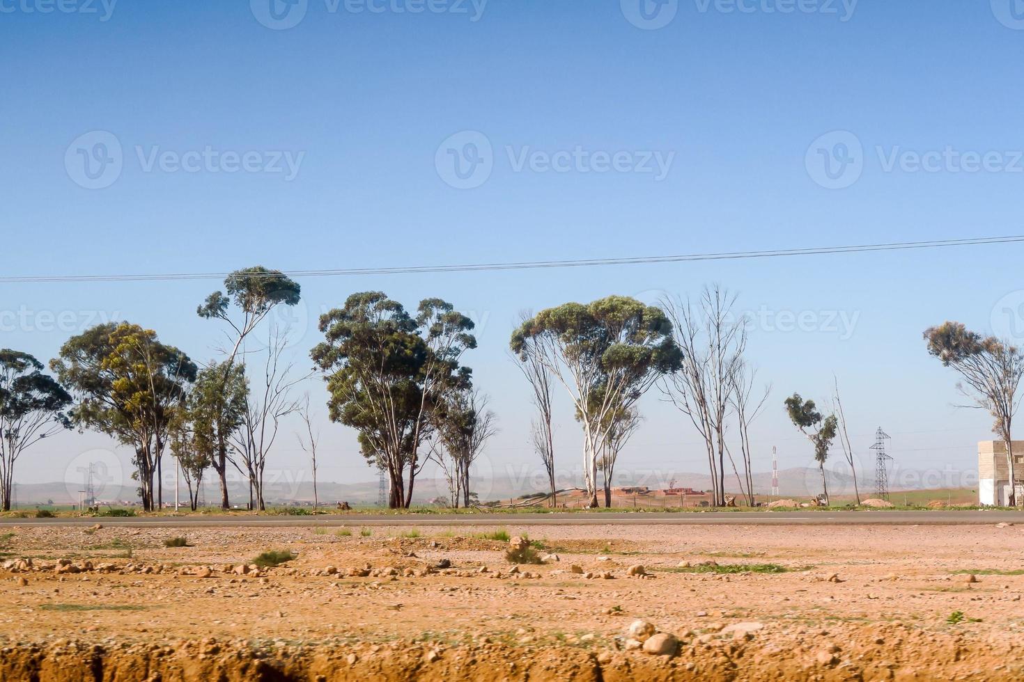 Scenic rural landscape photo