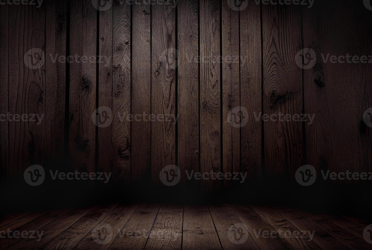 Dark Lustrous Wood Backdrop Background and Surface - . photo