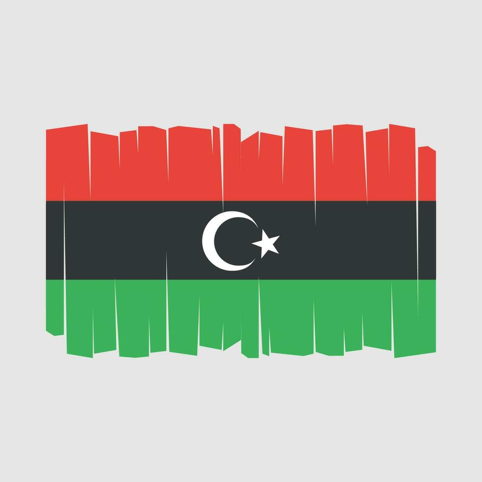 Libya Flag Vector
