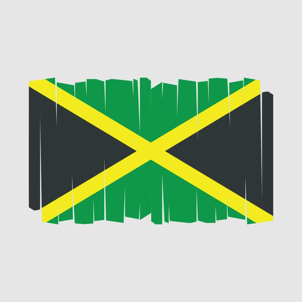 Jamaica Flag Vector