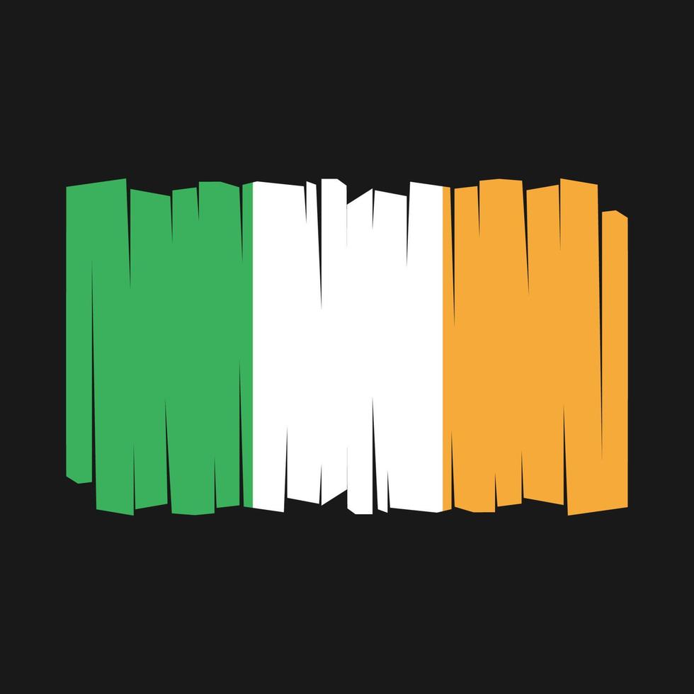 Ireland Flag Vector