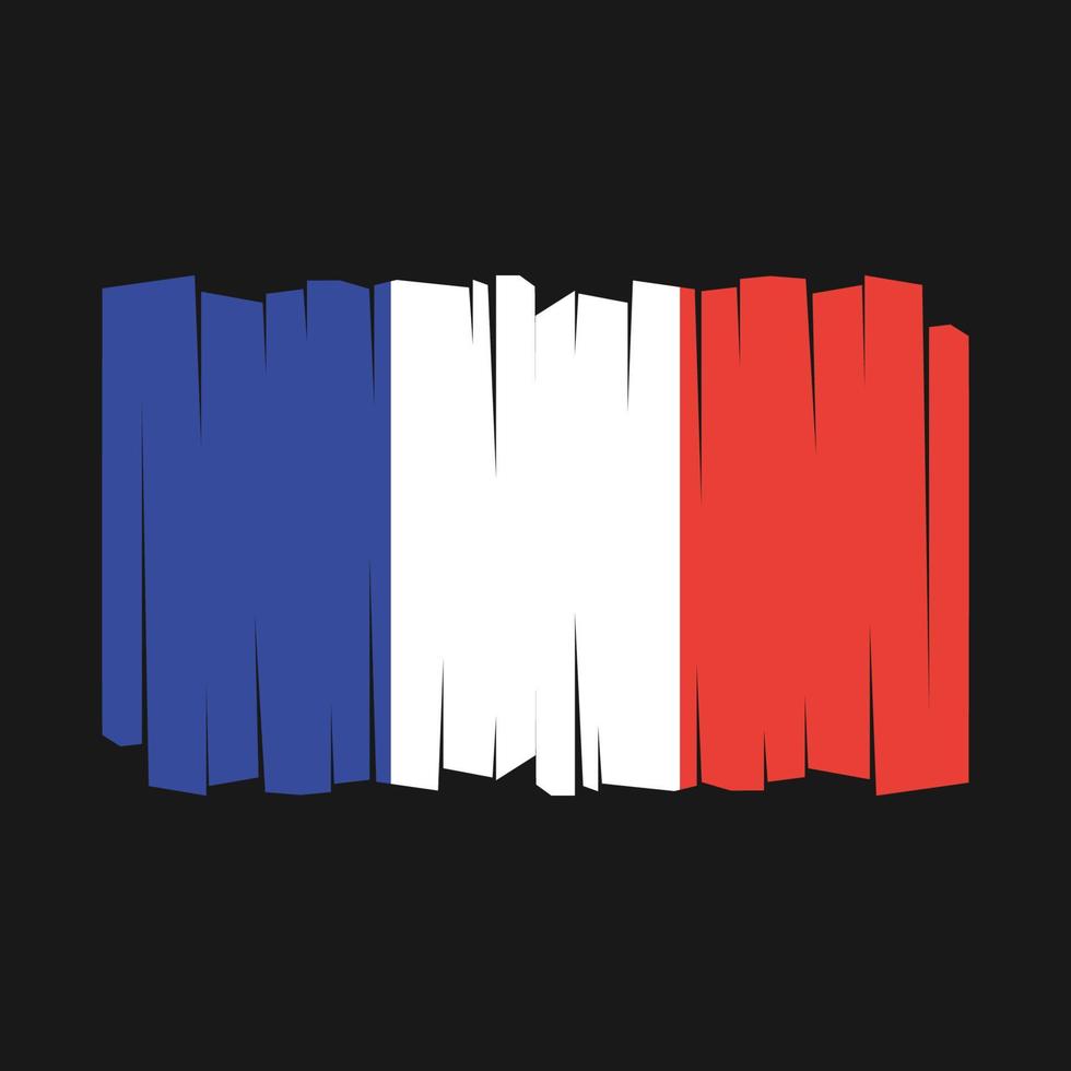 France Flag Vector