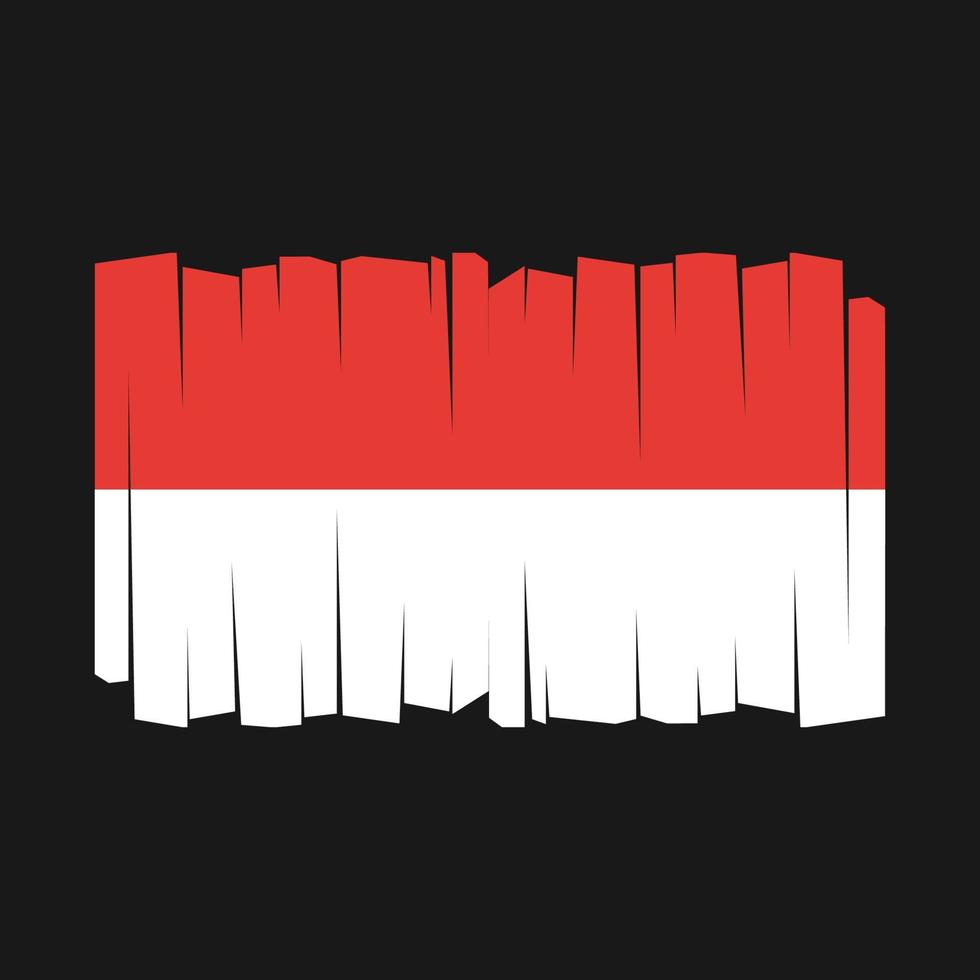 Indonesia Flag Vector