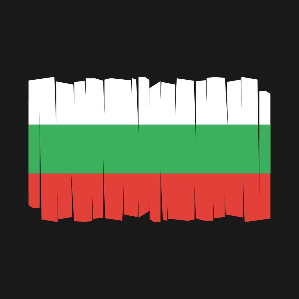 Bulgaria Flag Vector