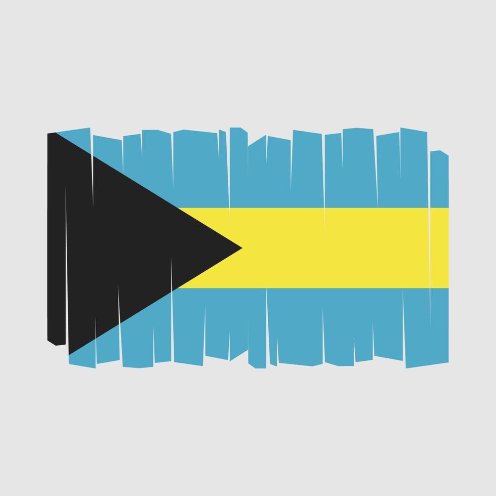 Bahamas Flag Vector
