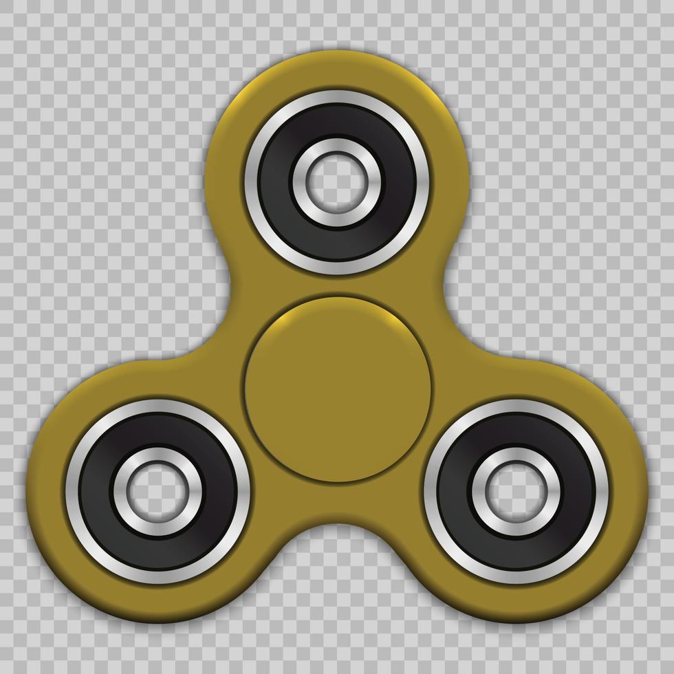 Hand spinner fidget vector illustration
