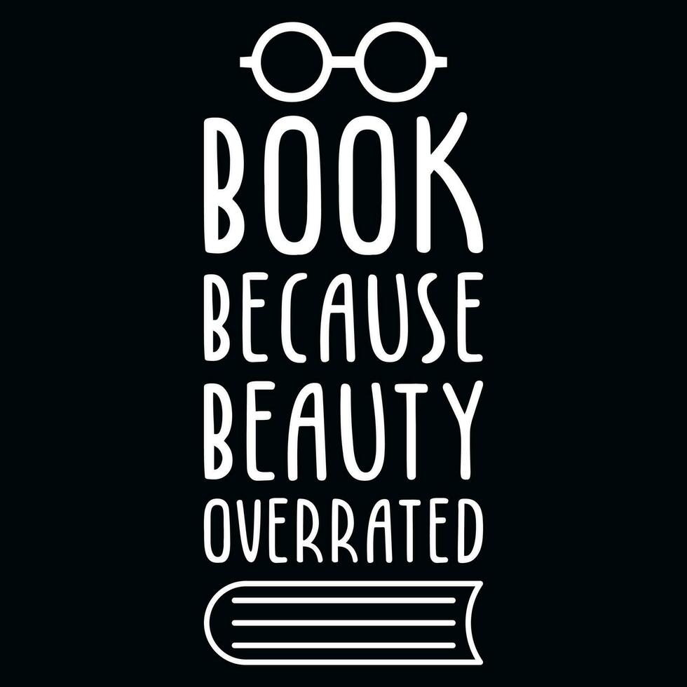 Book reading good book book lover typographic tshirt design vector