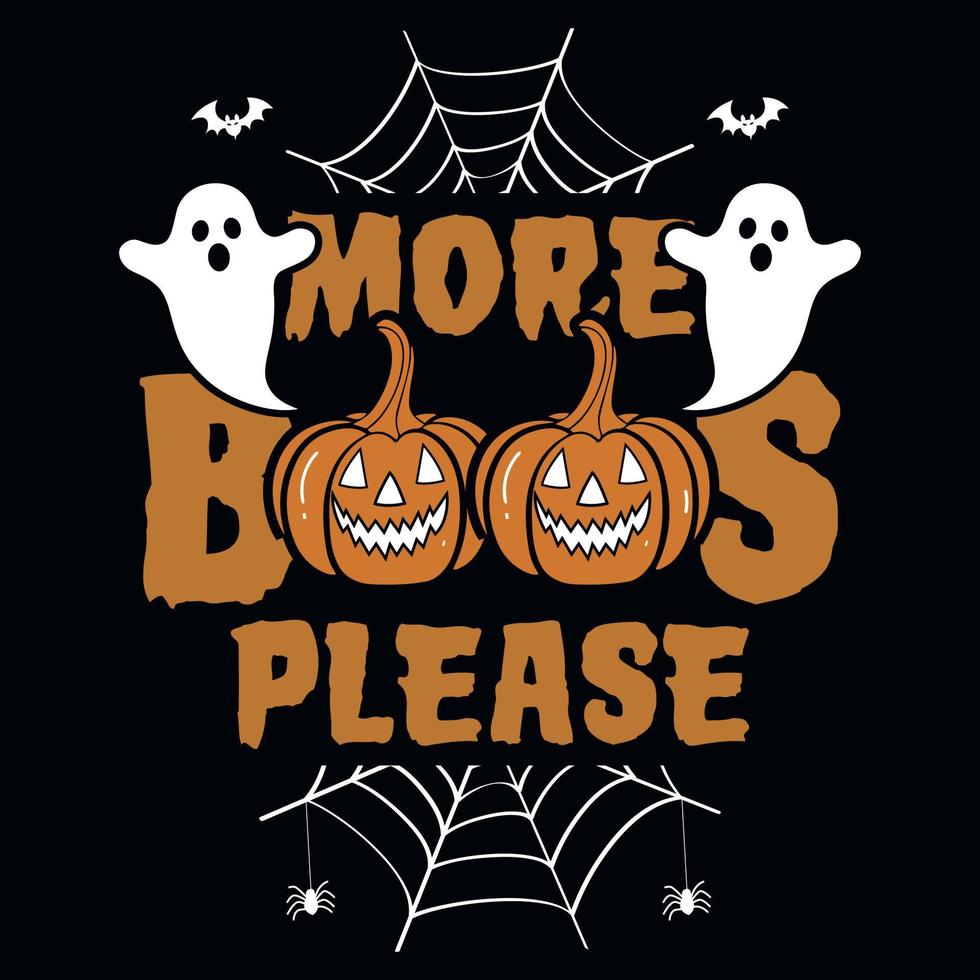 Happy Halloween 31 October witches boo tshirt design vector