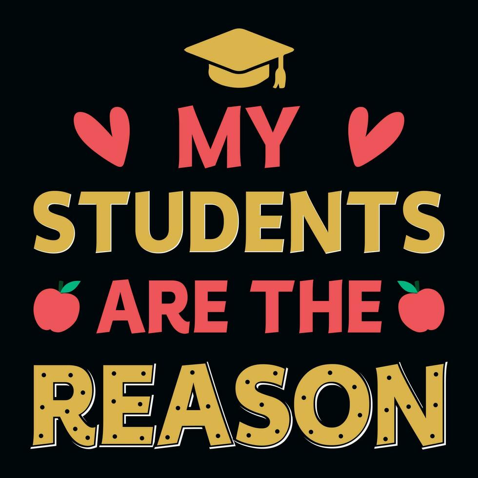 Elementary school educational teachings typographic tshirt design vector