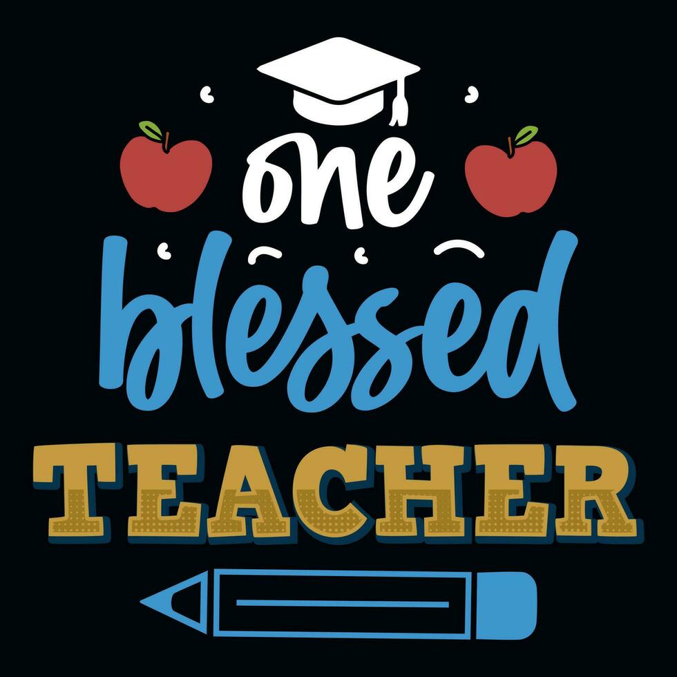 Elementary school educational teachings typographic tshirt design vector