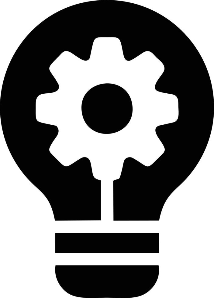 Idea solution icon symbol vector image. Illustration of the creative innovation concept design. EPS 10